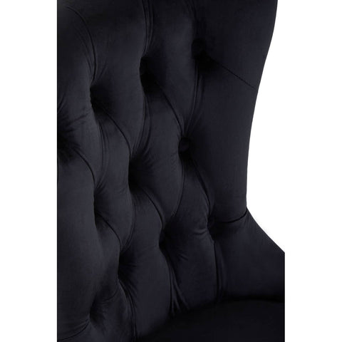 Luxe Velvet Button Dining Chair