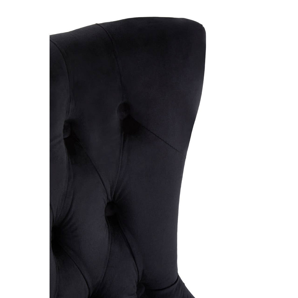 Luxe Velvet Button Dining Chair