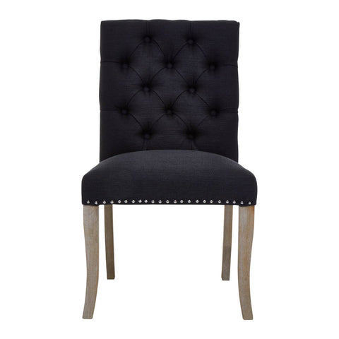 Stylish Linen Dining Chair