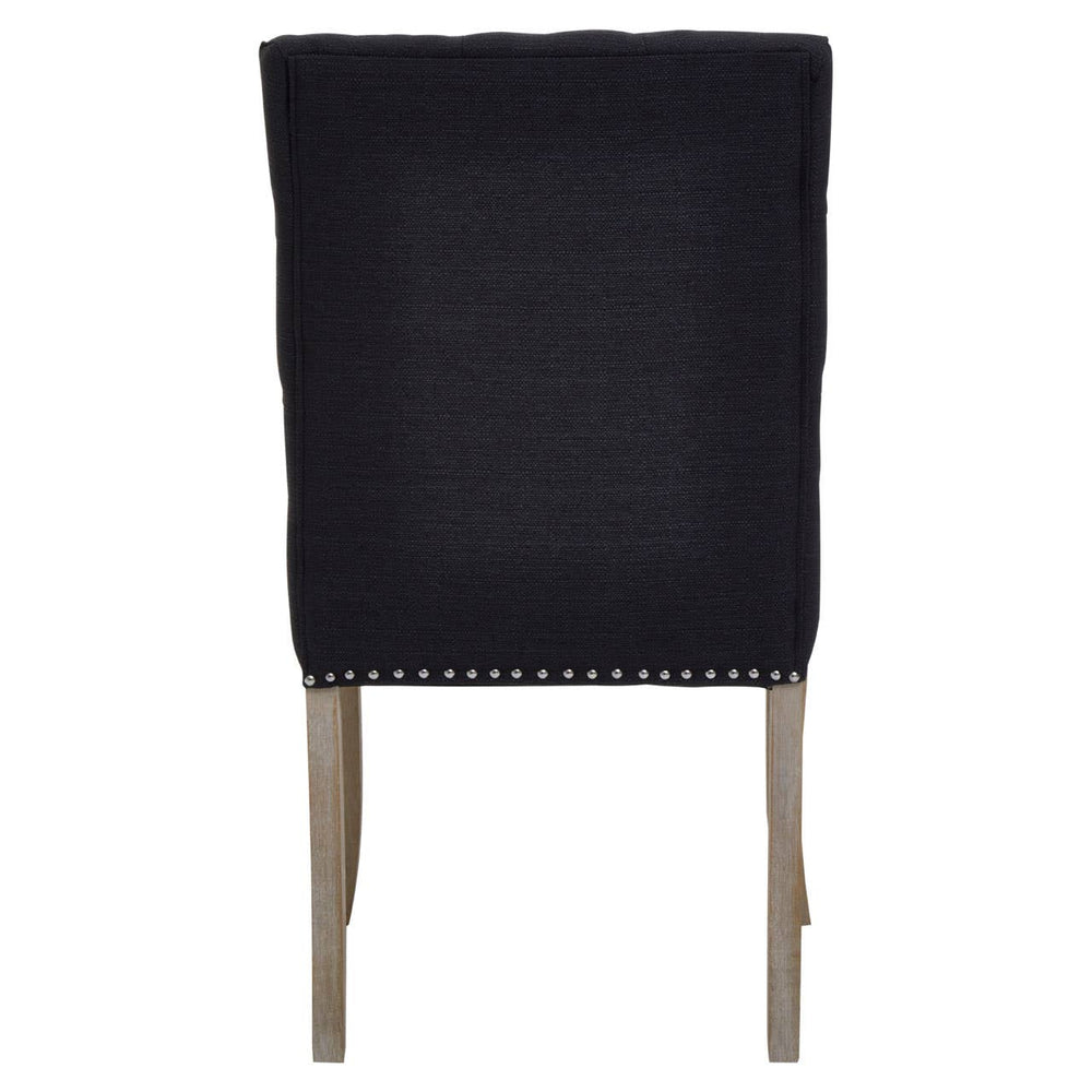 Stylish Linen Dining Chair