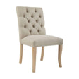 Kensington Townhouse Natural Linen Dining Chair