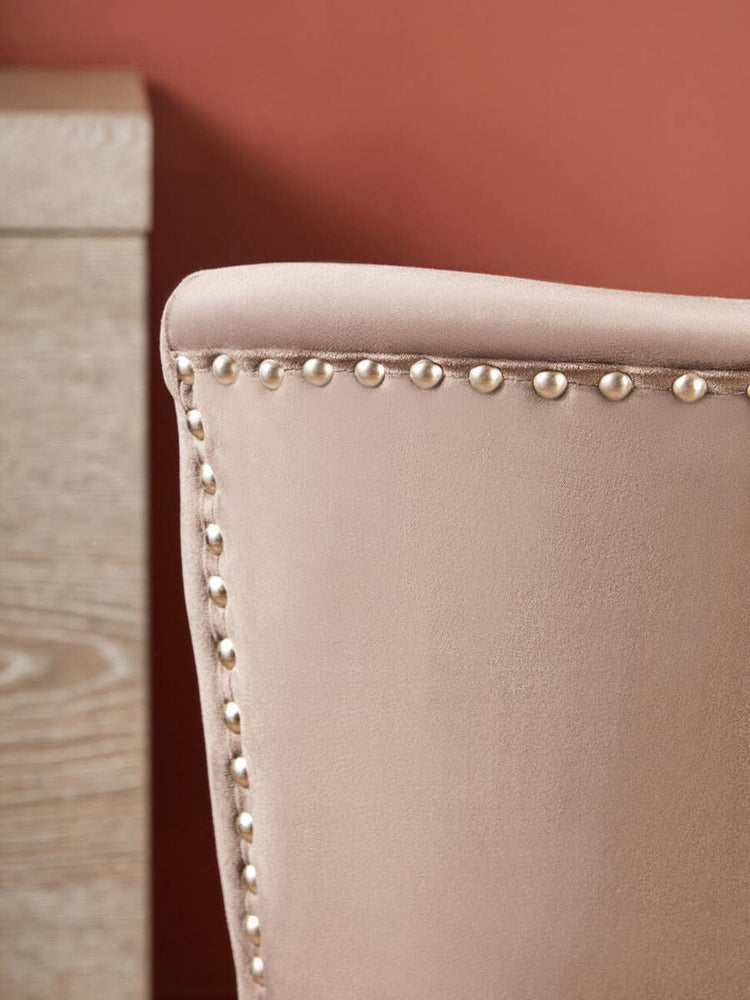 Luxe Velvet Wingback Dining Chair