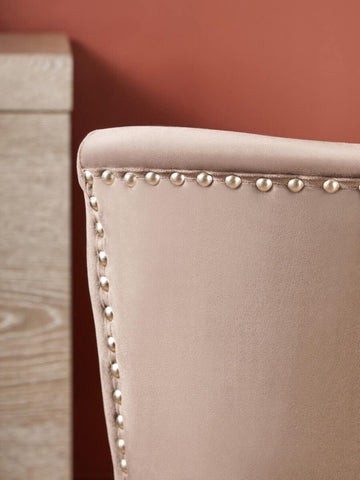 Luxe Velvet Wingback Dining Chair