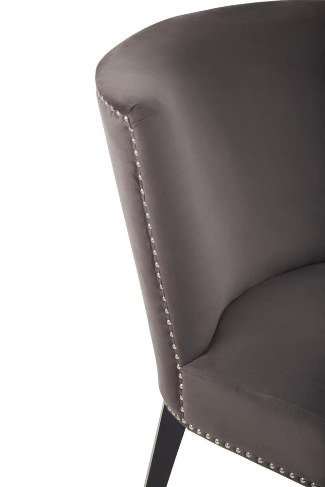 Luxe Velvet Wingback Dining Chair