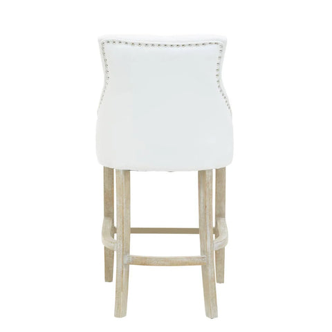 Luxe Ivory Bar Chair