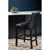 Studded Leather Bar Chair