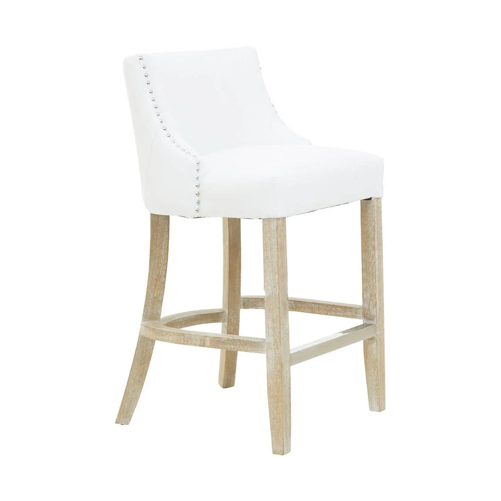 Chic Stud Detail Bar Chair