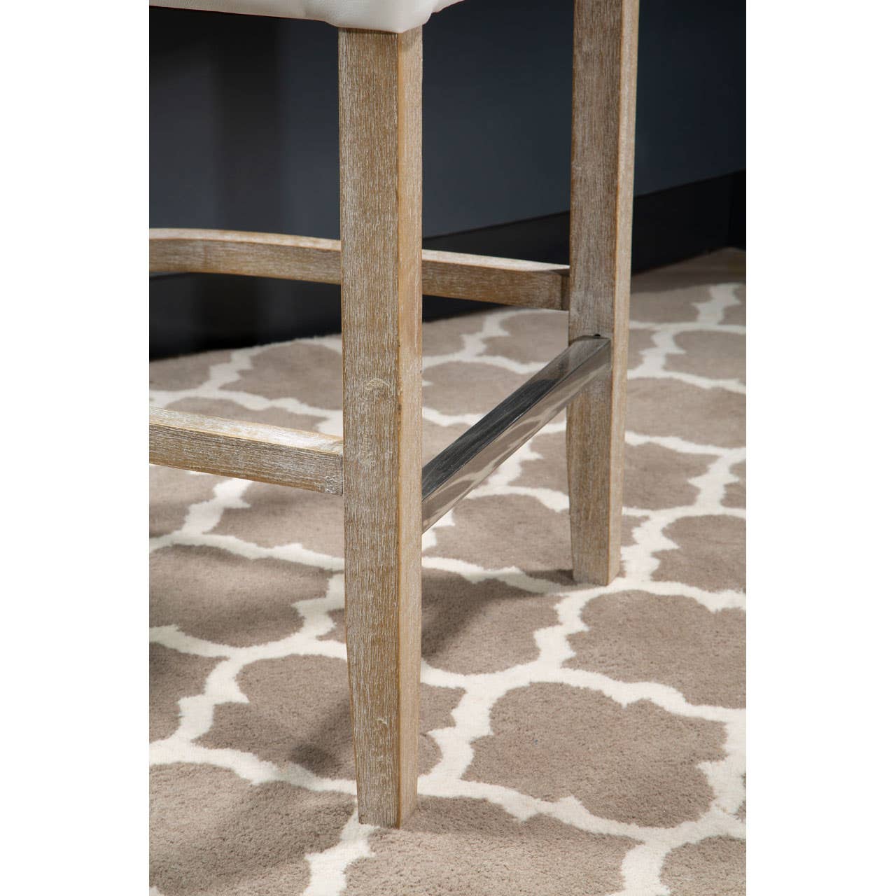 Chic Stud Detail Bar Chair