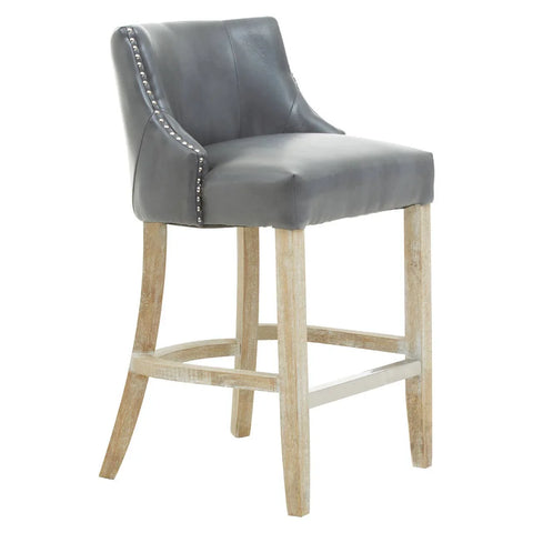 Modern Grey Bar Chair
