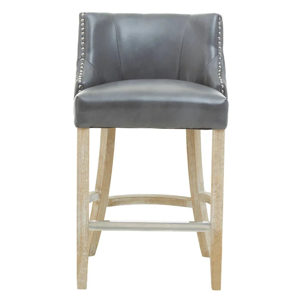 Modern Grey Bar Chair