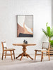 Boho Leather Dining Chair
