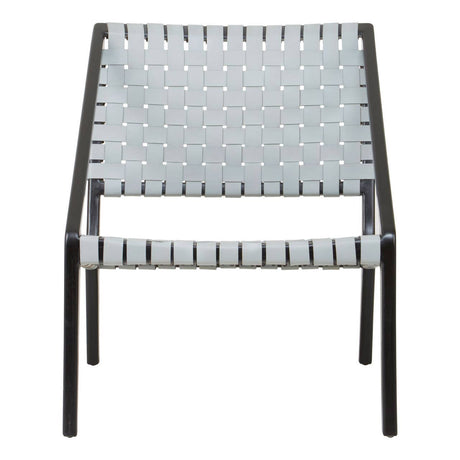 Modern Teak Leather Chair