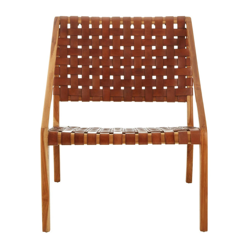 Modern Teak Strap Chair