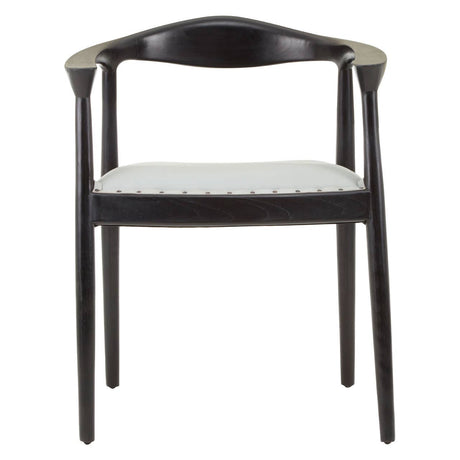 Modern Leather Accent Chair