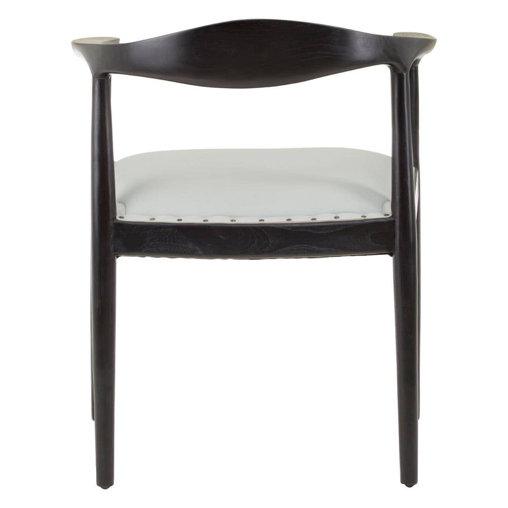 Modern Leather Accent Chair