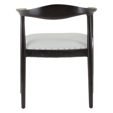 Modern Leather Accent Chair