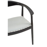 Modern Leather Accent Chair