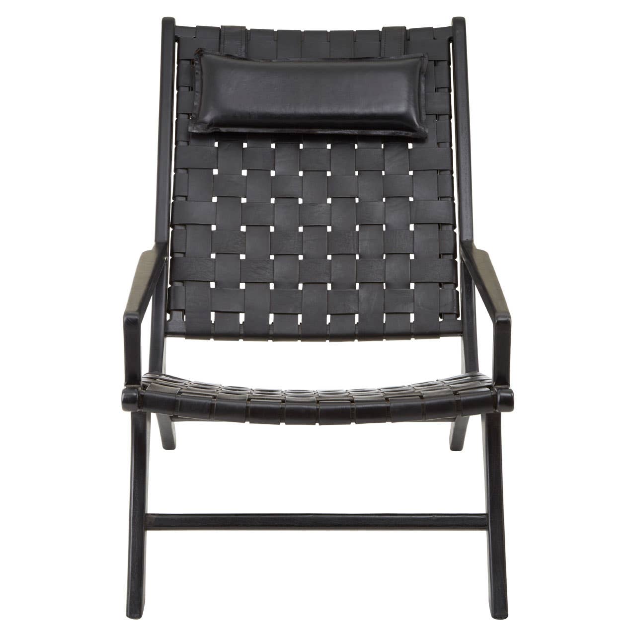 Luxe Leather Lounge Chair