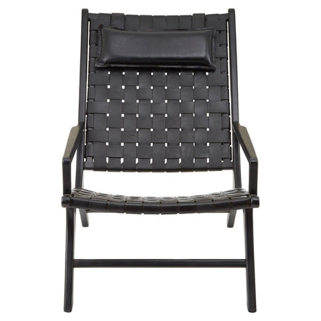 Luxe Leather Lounge Chair
