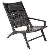 Luxe Leather Lounge Chair