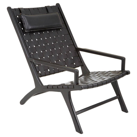 Luxe Leather Lounge Chair