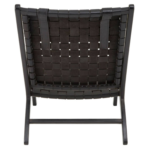 Luxe Leather Lounge Chair