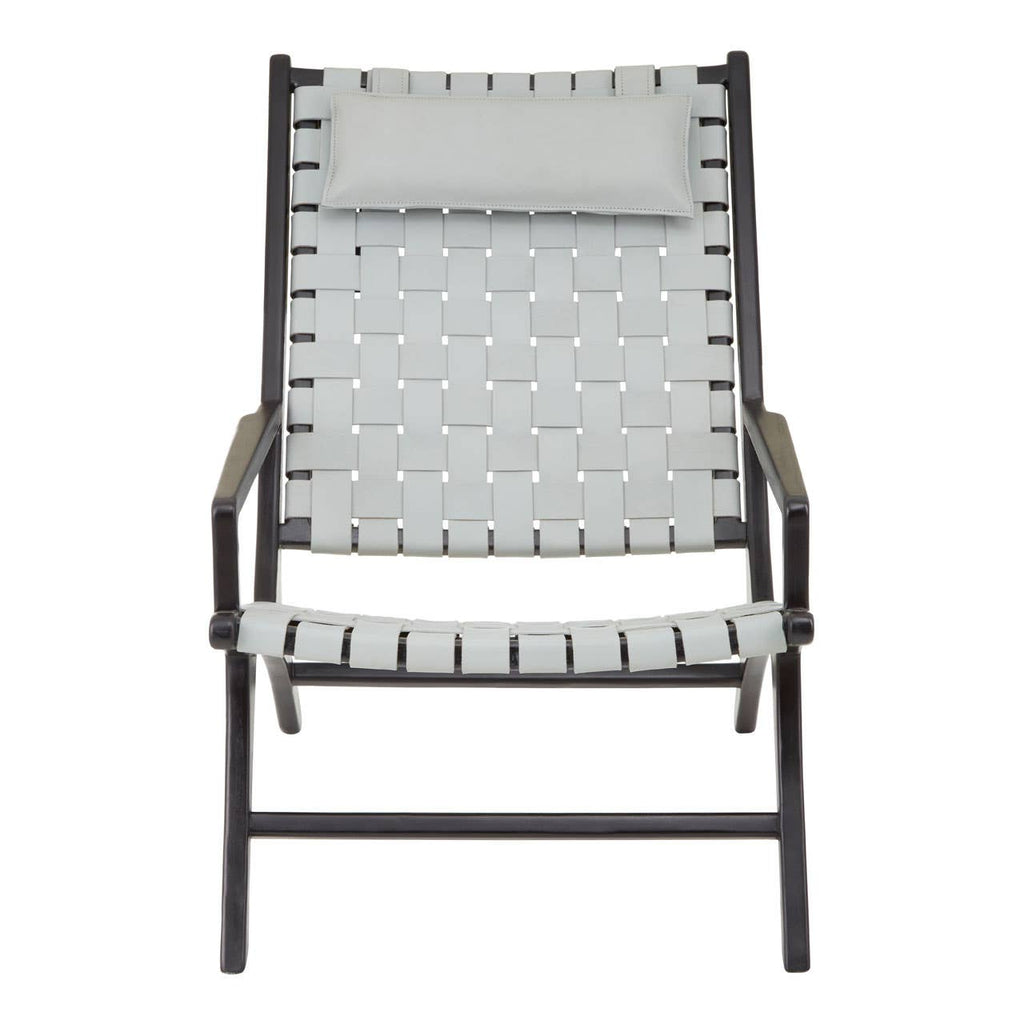 Luxe Leather Lounge Chair