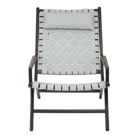 Luxe Leather Lounge Chair