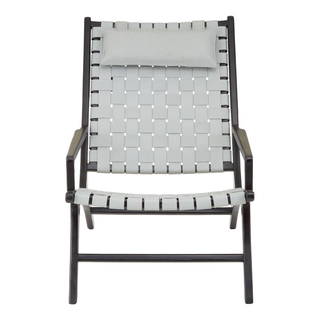 Luxe Leather Lounge Chair