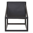 Modern Teak Leather Chair