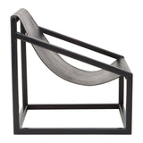 Modern Teak Leather Chair