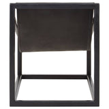 Modern Teak Leather Chair
