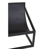 Modern Teak Leather Chair
