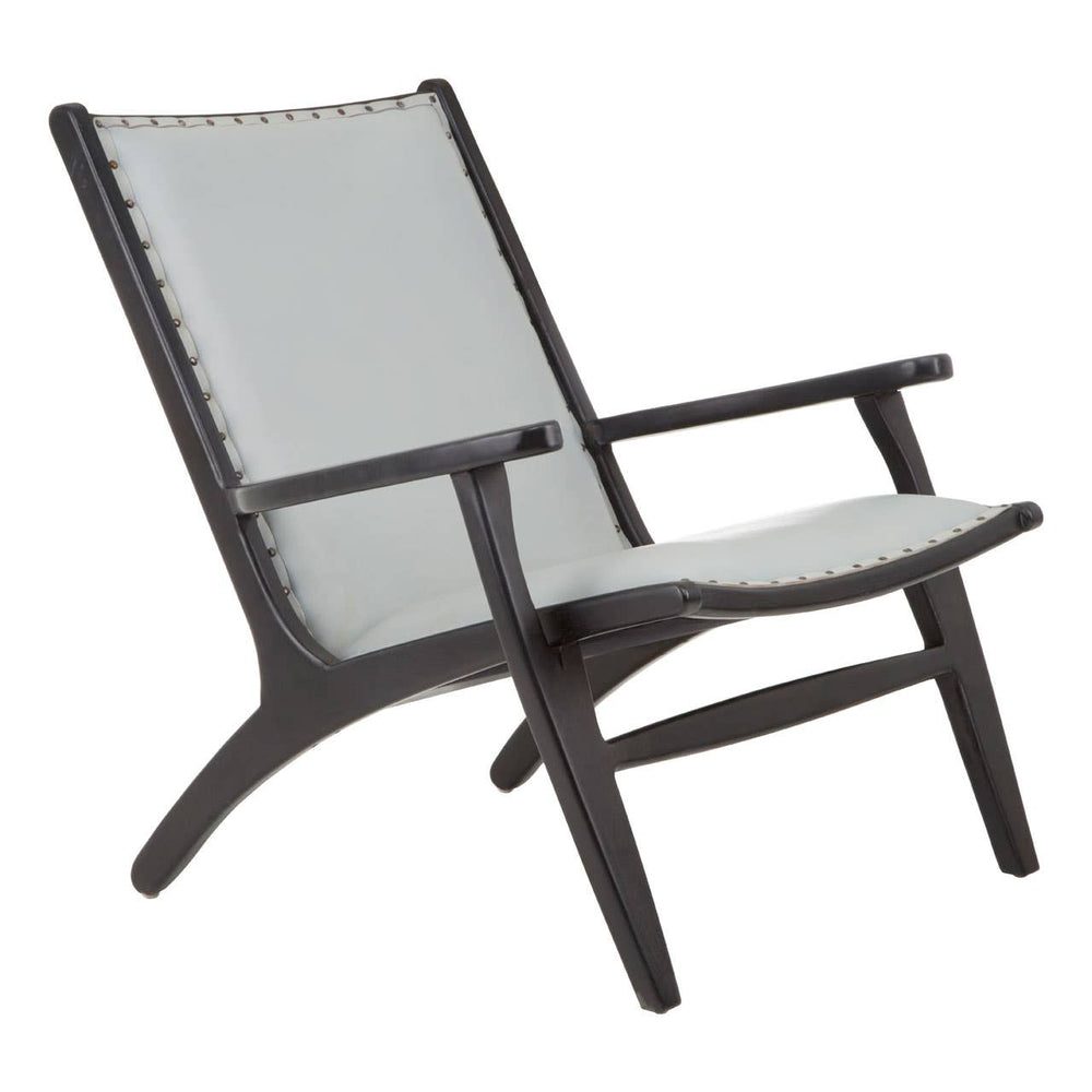Modern Teak Wood Accent Chair