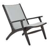 Modern Teak Wood Accent Chair