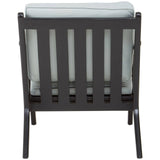 Retro Leather Accent Chair