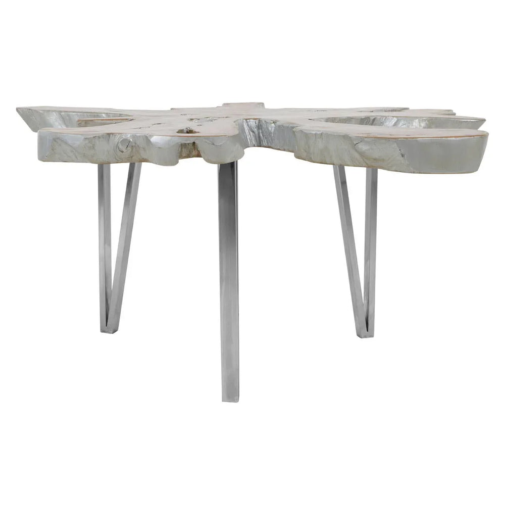 Star Top Stainless Coffee Table