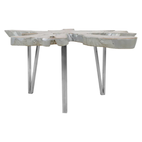 Star Top Stainless Coffee Table