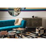 Star Top Stainless Coffee Table