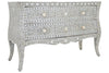 Artisan Floral Inlay Drawer Chest