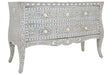 Artisan Floral Inlay Drawer Chest