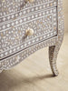Artisan Floral Inlay Drawer Chest
