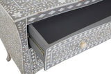 Artisan Floral Inlay Drawer Chest