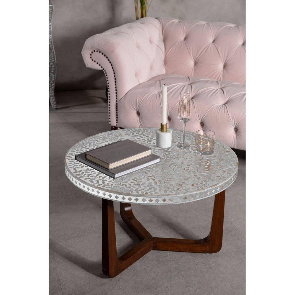 Mother of Pearl Coffee Table