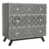 Monochrome Mother of Pearl Chest