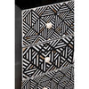 Monochrome Mother of Pearl Chest