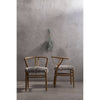 Oak Fur Accent Chair