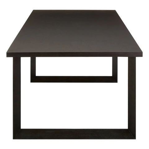 Oak Veneer Diamond Dining Table