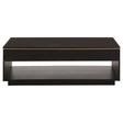 Diamond Panel Coffee Table