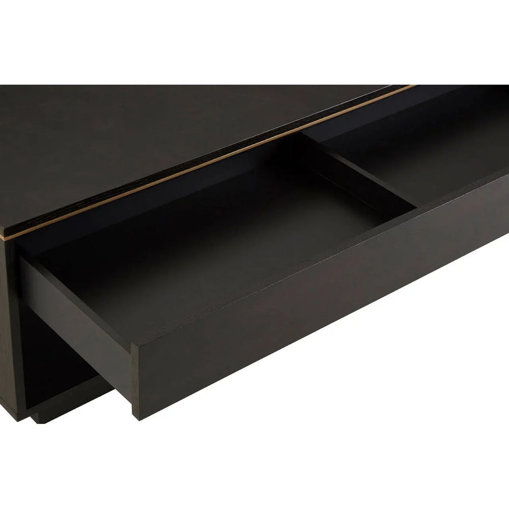 Diamond Panel Coffee Table